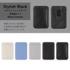 MagSafe対応 カードケース カードホルダー ウォレット マグネット スマホ 全機種対応 iPhone Android 定期 SUICA PASMO ICカード 背面ポケット 2枚 3枚 magsafe対応 マグセーフ スマホポケット カード収納 カード入れ スマートフォン おしゃれ シンプル Holdit ブランド