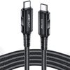 AceFast ブランド Type-c -Type-c ケーブル 2m 急速充電 充電ケーブル 急速 PD 100w USB-C TypeC USB 高速充電 480Mbps 耐久 強化コネクタ PD対応 黒 Black グレー iPad MacBook Pro エースファスト iPhone16