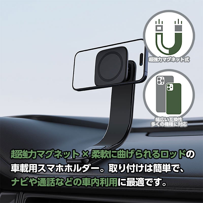 【AceFast】強力マグネットリング式 カーマウントホルダー iPhone Android 360度回転 角度自由自在 幅広い互換性 エースファスト